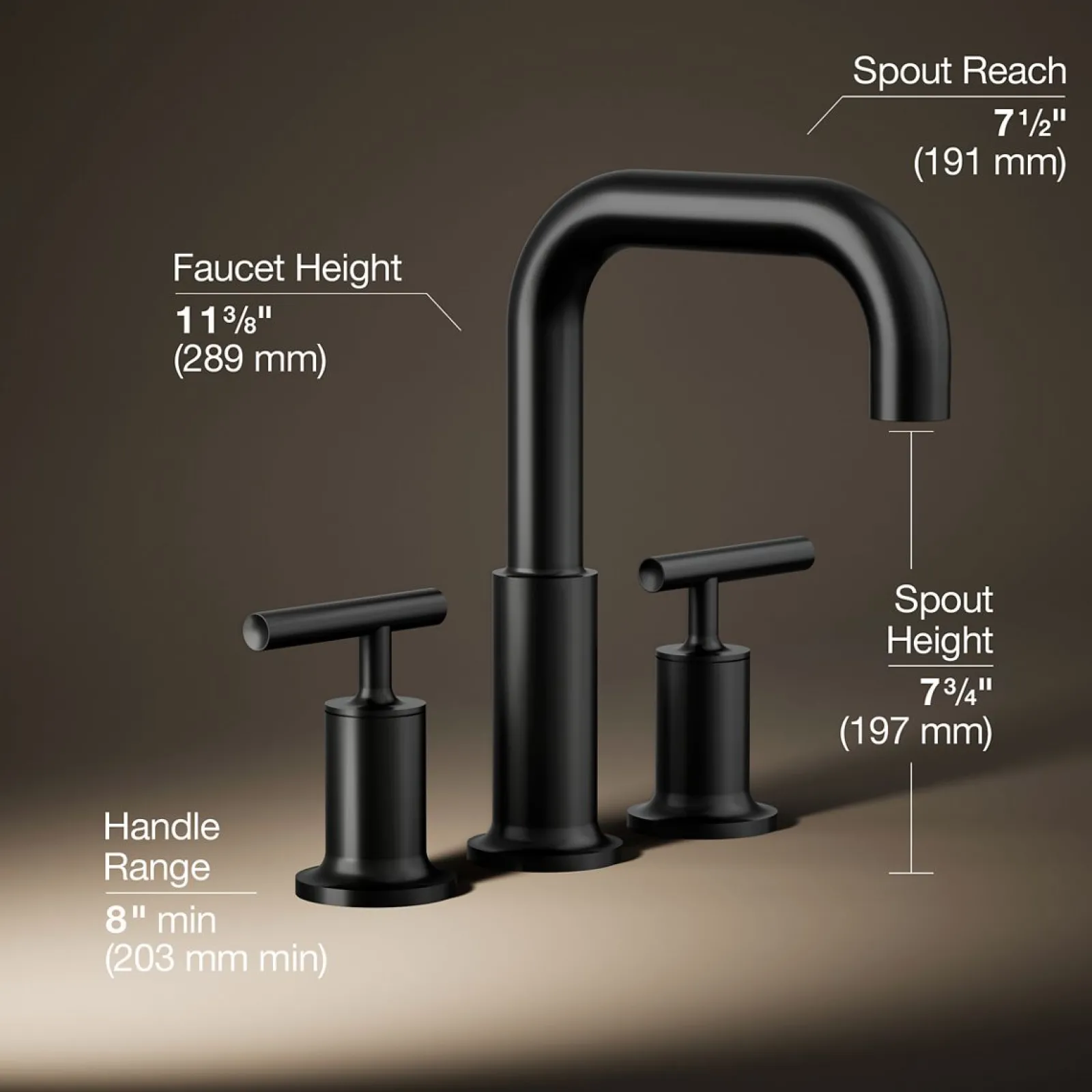 Deck-mount bath faucet trim with Lever handles^Kohler Outlet