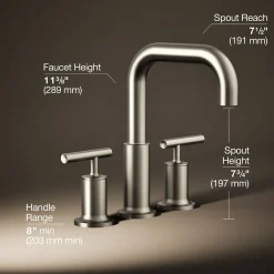 Deck-mount bath faucet trim with Lever handles^Kohler Outlet