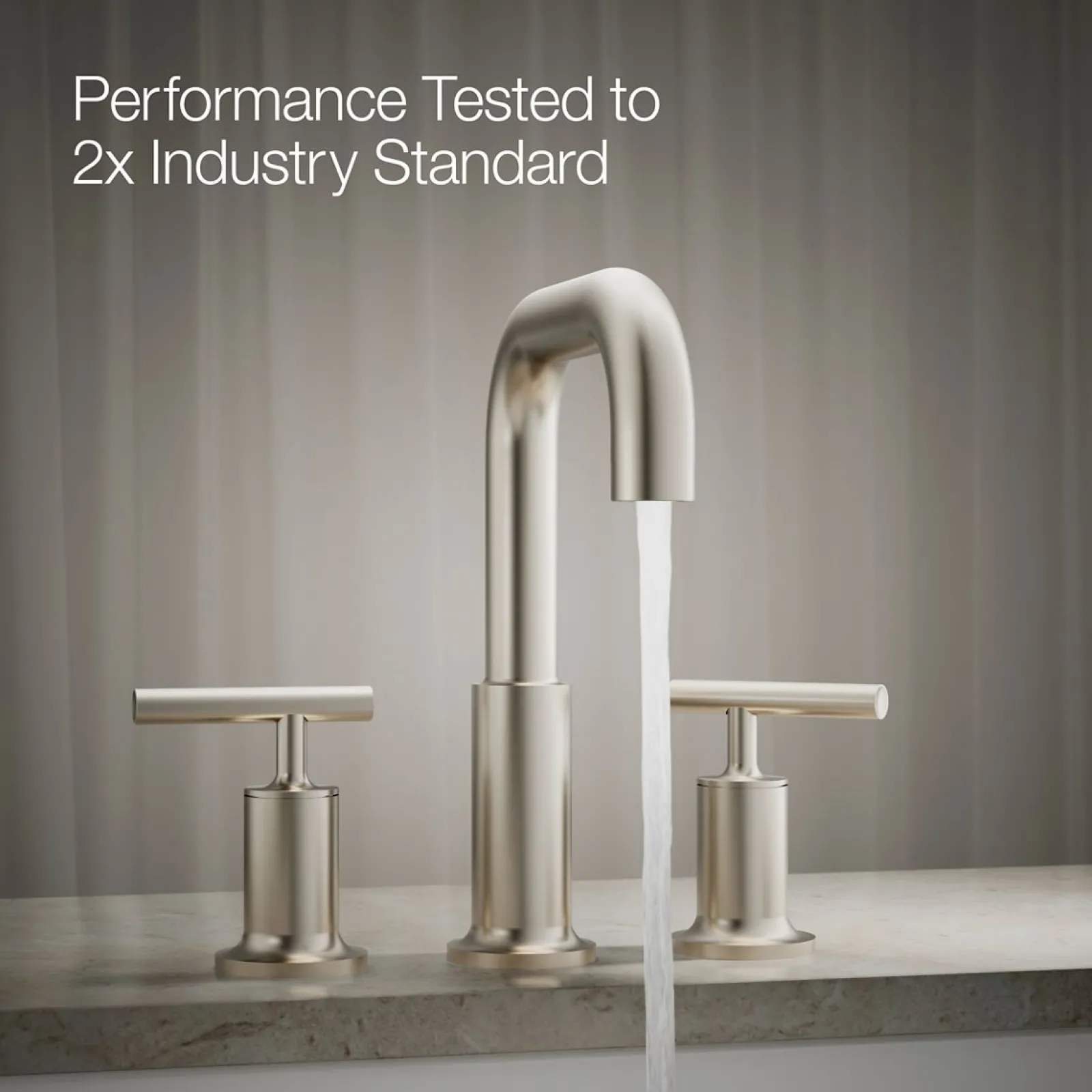 Deck-mount bath faucet trim with Lever handles^Kohler Outlet