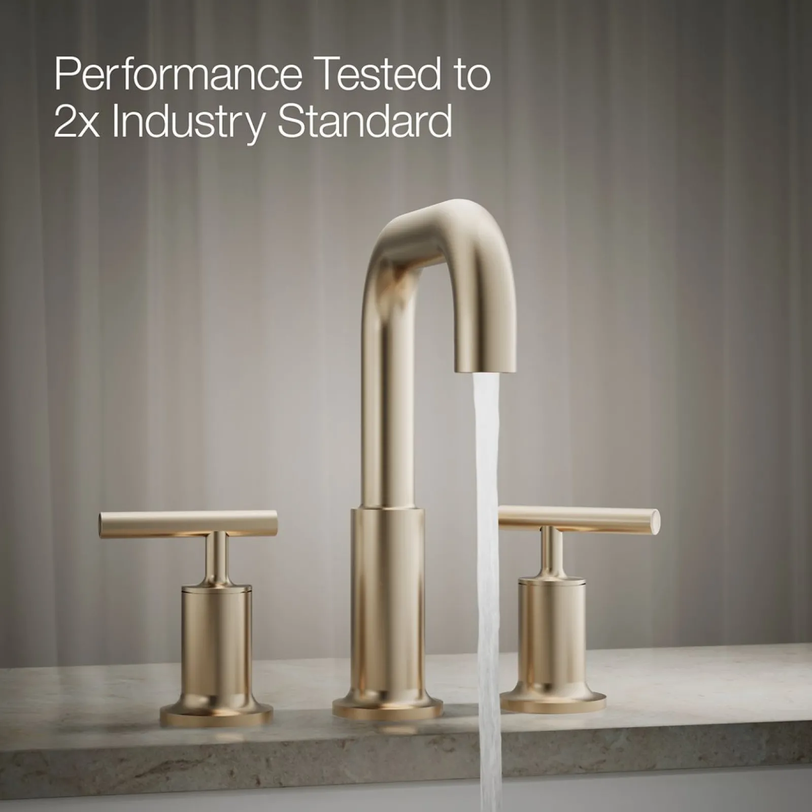 Deck-mount bath faucet trim with Lever handles^Kohler Outlet