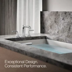 Deck-mount bath faucet trim with diverter^Kohler Best