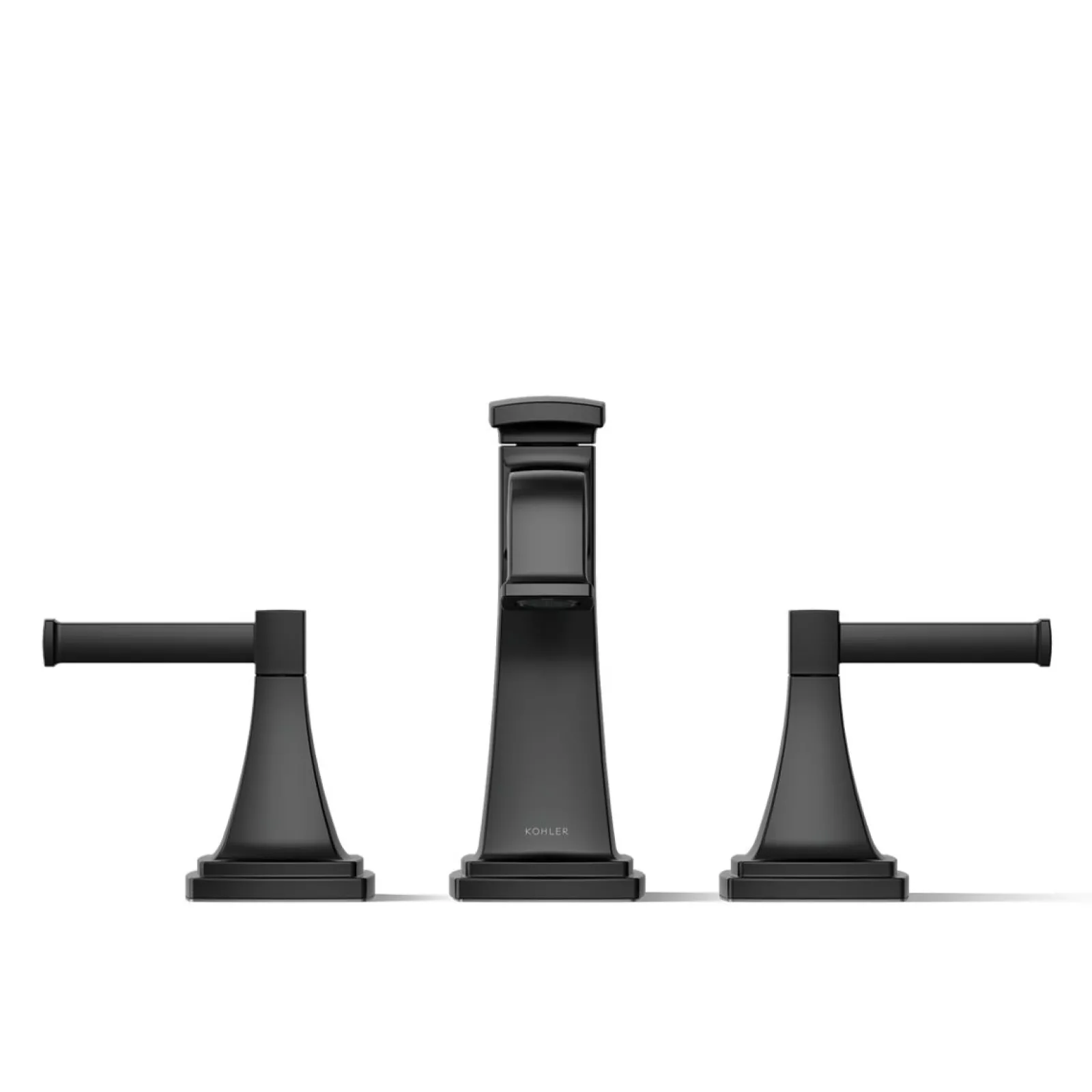 Deck-mount bath faucet trim with diverter^Kohler Hot