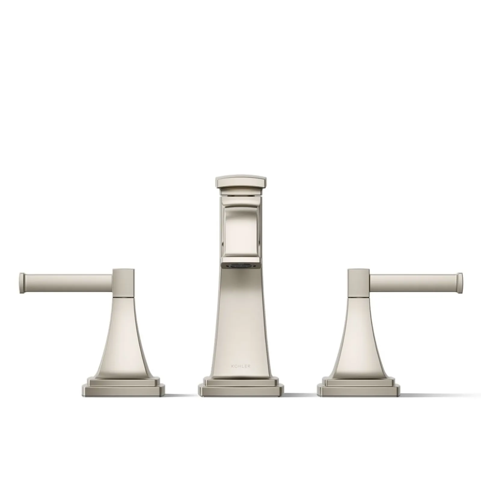 Deck-mount bath faucet trim with diverter^Kohler Hot