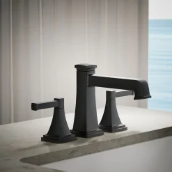 Deck-mount bath faucet trim with diverter^Kohler Hot