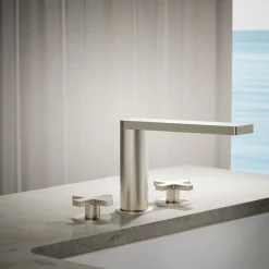Deck-mount bath faucet with cross handles^Kohler Online