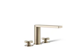 Deck-mount bath faucet with cross handles^Kohler Online