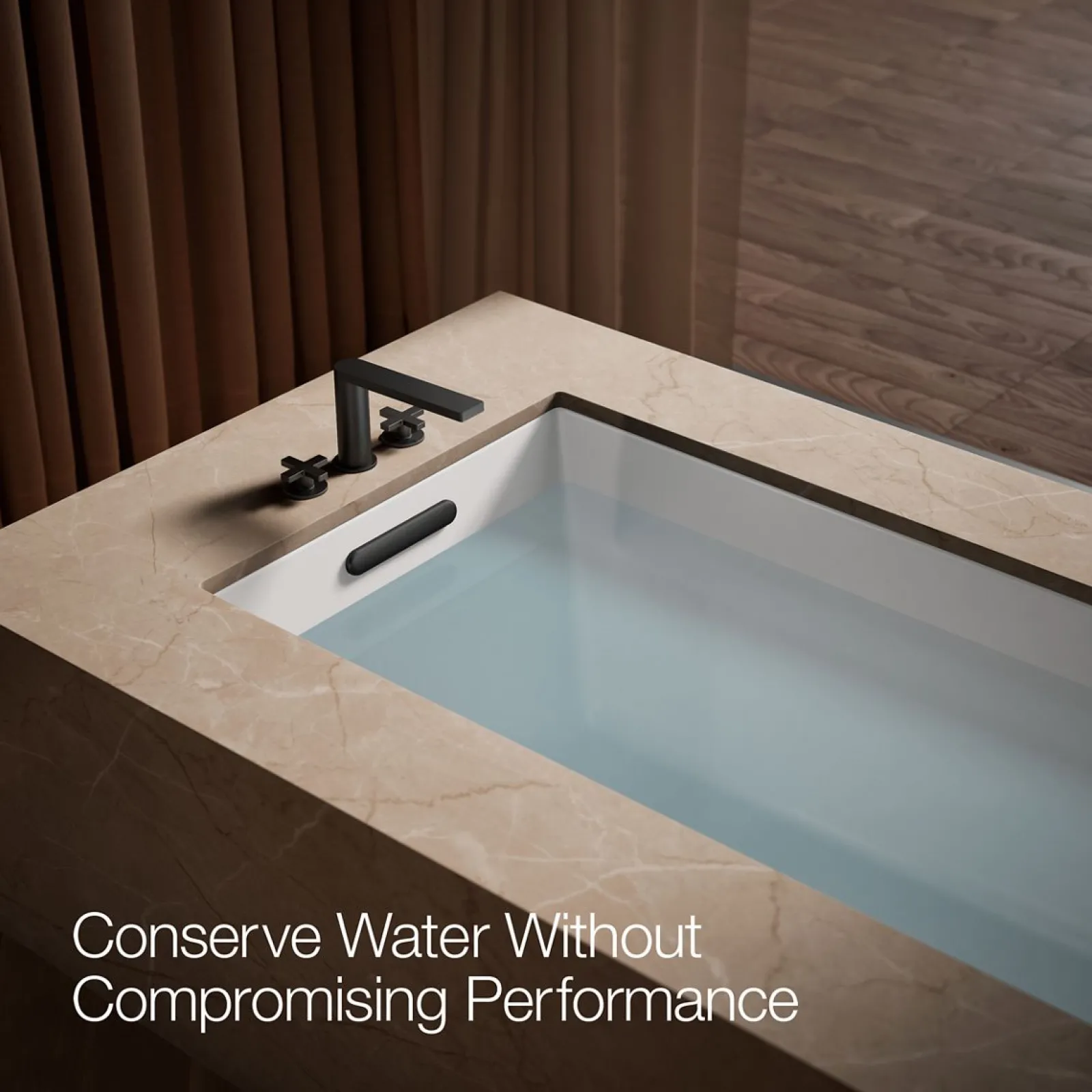 Deck-mount bath faucet with cross handles^Kohler Online