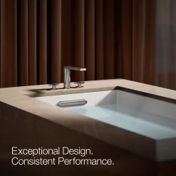 Deck-mount bath faucet with cross handles^Kohler Online
