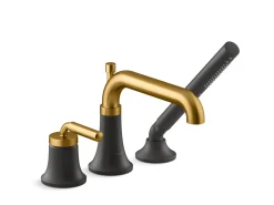 Deck-mount bath faucet with handshower^Kohler Outlet