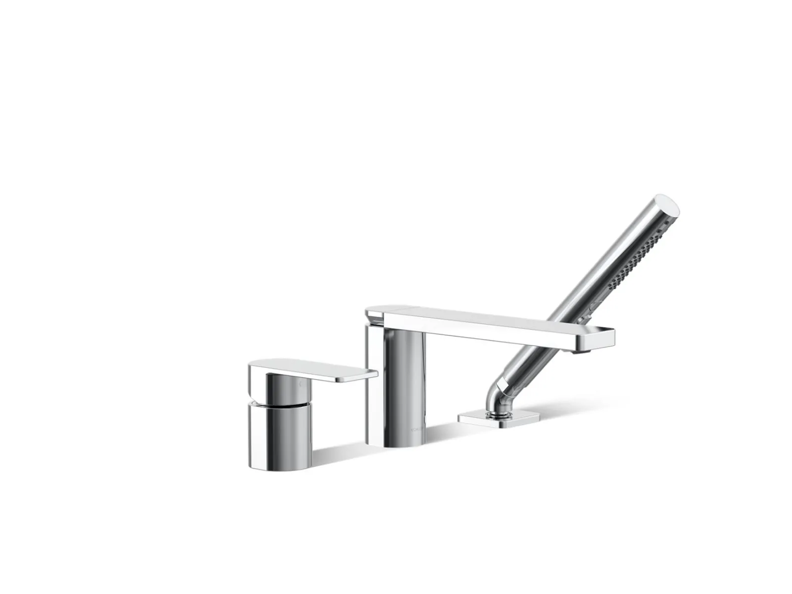 Deck-mount bath faucet with handshower^Kohler Online
