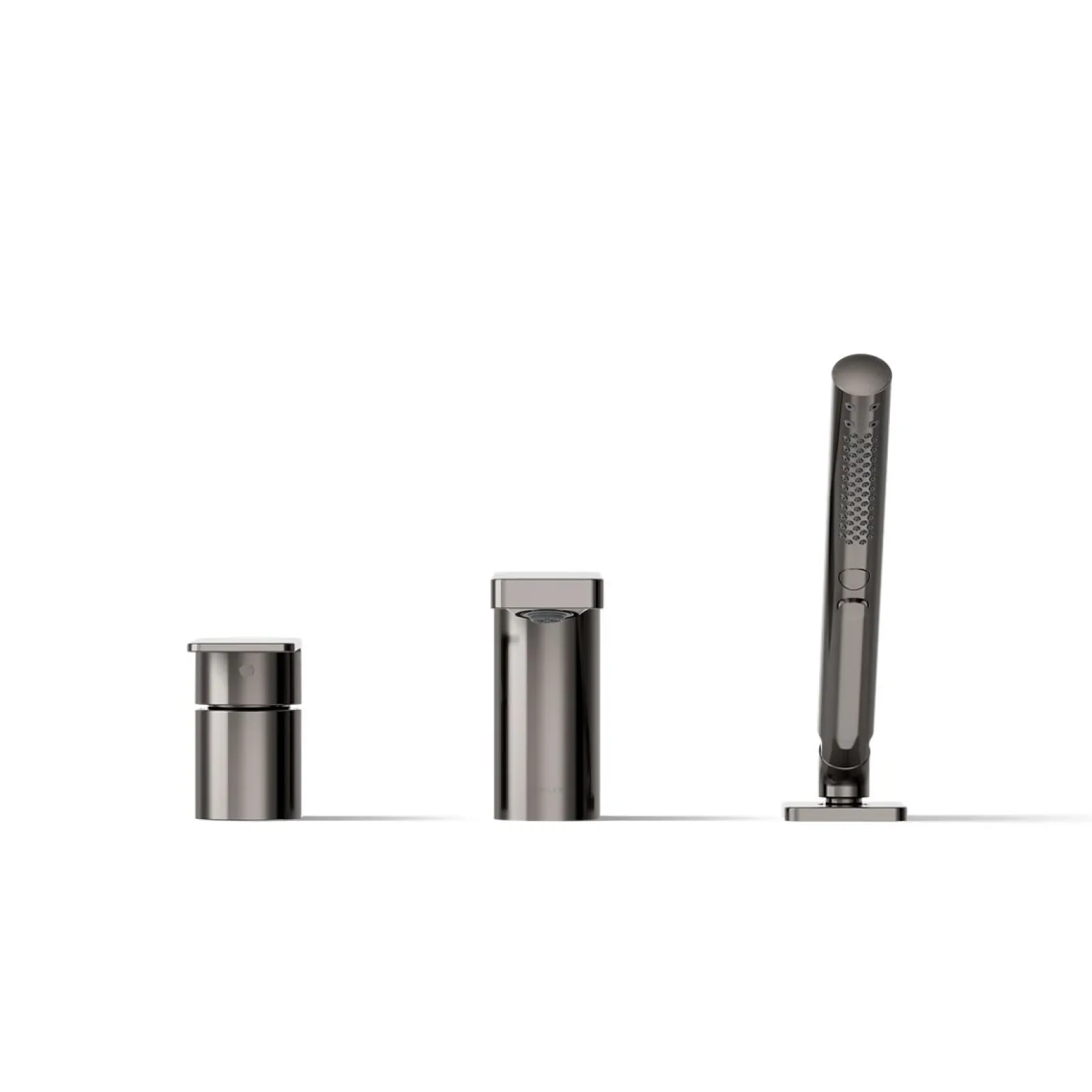 Deck-mount bath faucet with handshower^Kohler Online
