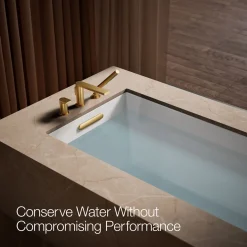 Deck-mount bath faucet with handshower^Kohler Best