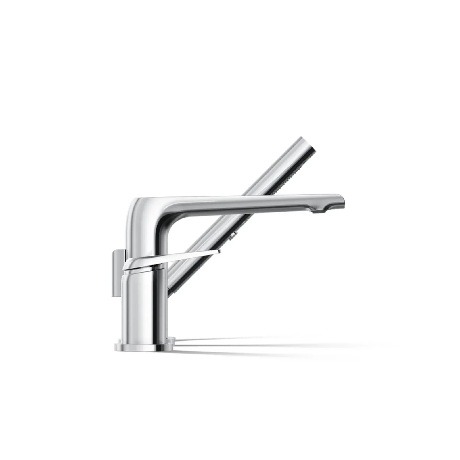 Deck-mount bath faucet with handshower^Kohler Online