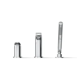 Deck-mount bath faucet with handshower^Kohler Online