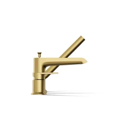 Deck-mount bath faucet with handshower^Kohler Online