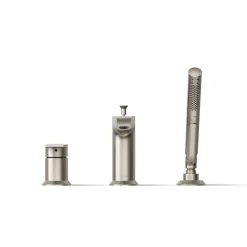 Deck-mount bath faucet with handshower^Kohler Online