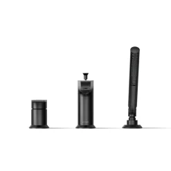 Deck-mount bath faucet with handshower^Kohler Online