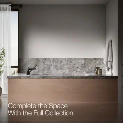 Deck-mount bath faucet with handshower^Kohler Online