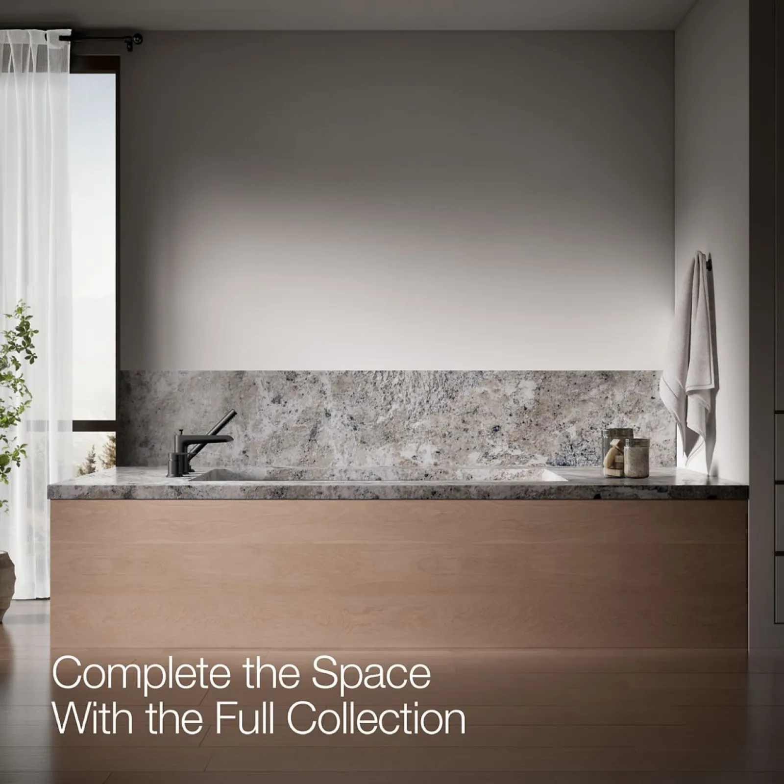 Deck-mount bath faucet with handshower^Kohler Online