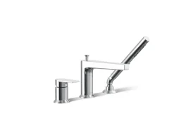 Deck-mount bath faucet with handshower^Kohler New