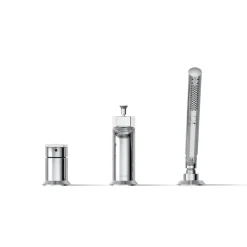Deck-mount bath faucet with handshower^Kohler New