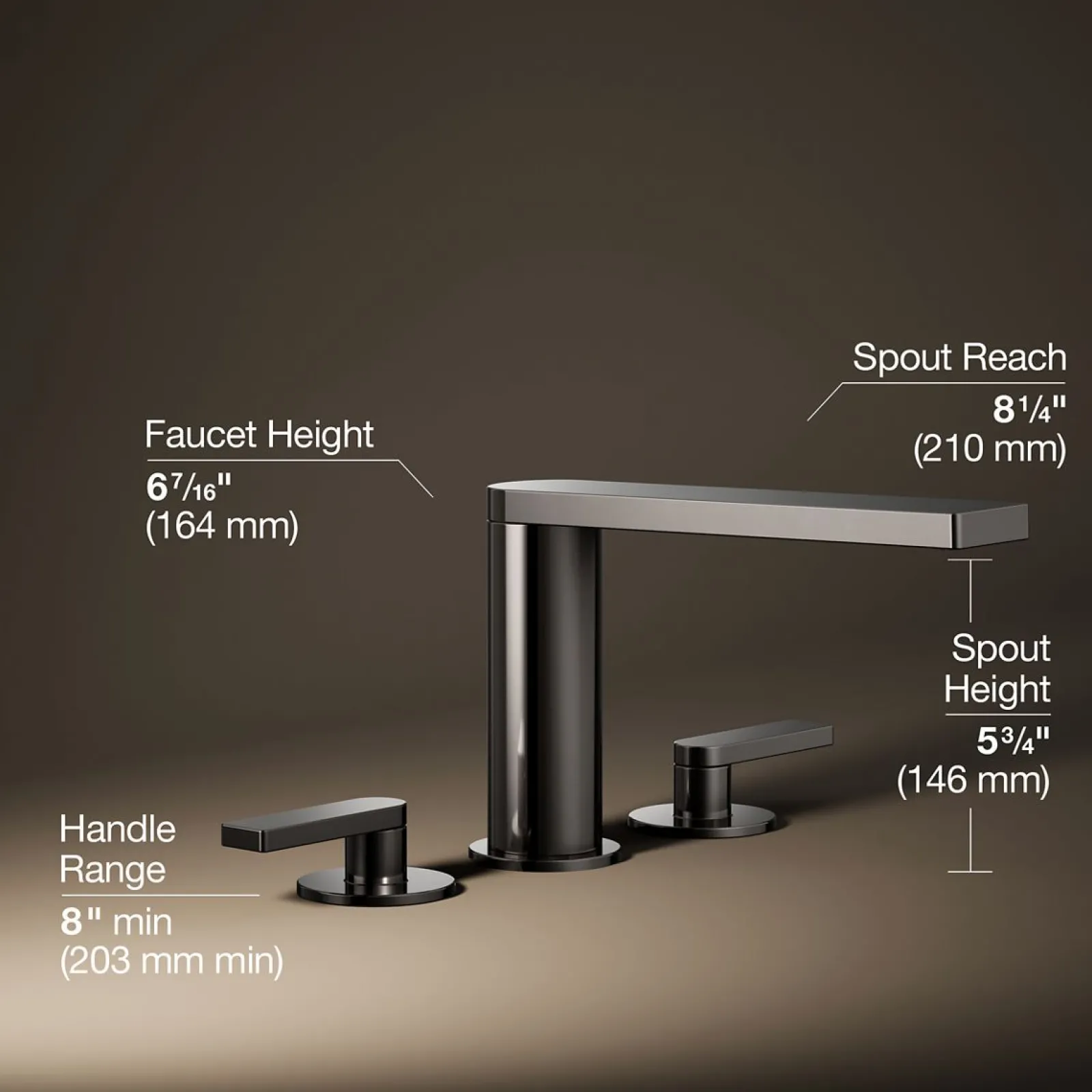 Deck-mount bath faucet with lever handles^Kohler Discount