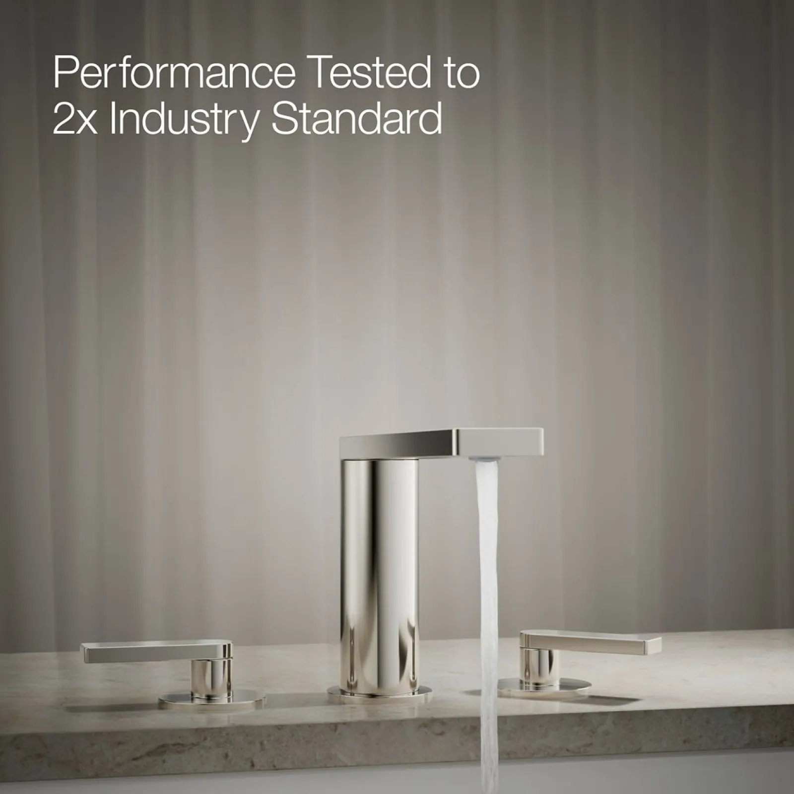 Deck-mount bath faucet with lever handles^Kohler Discount