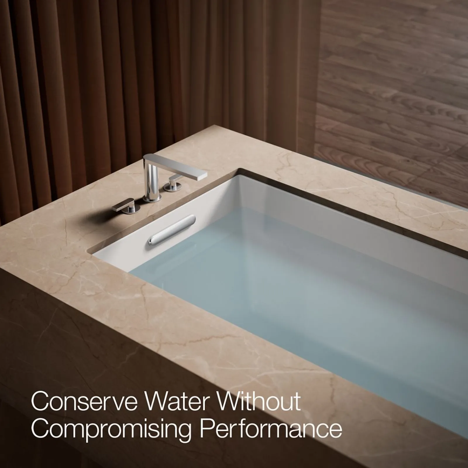Deck-mount bath faucet with lever handles^Kohler Discount