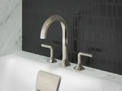 Deck-mount bath spout with Cane design^Kohler