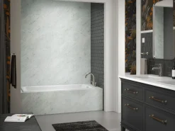 Deck-mount bath spout with Cane design^Kohler