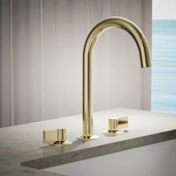 Deck-mount bath spout with Tube design^Kohler