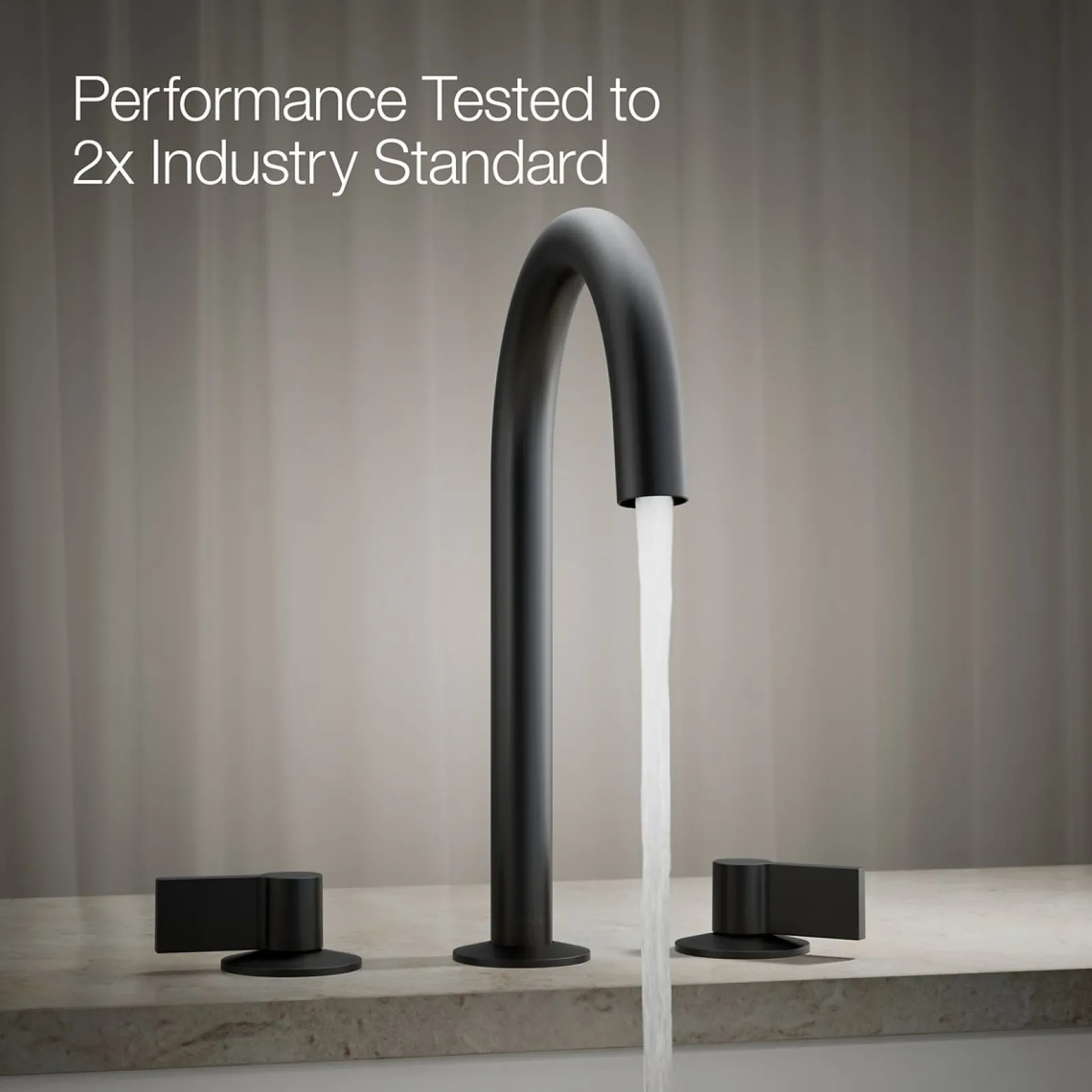 Deck-mount bath spout with Tube design^Kohler