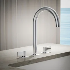 Deck-mount bath spout with Tube design^Kohler