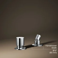 Deck-mount handshower holder and two-way diverter valve^Kohler New