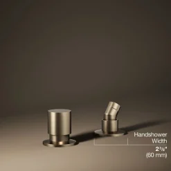 Deck-mount handshower holder and two-way diverter valve^Kohler New