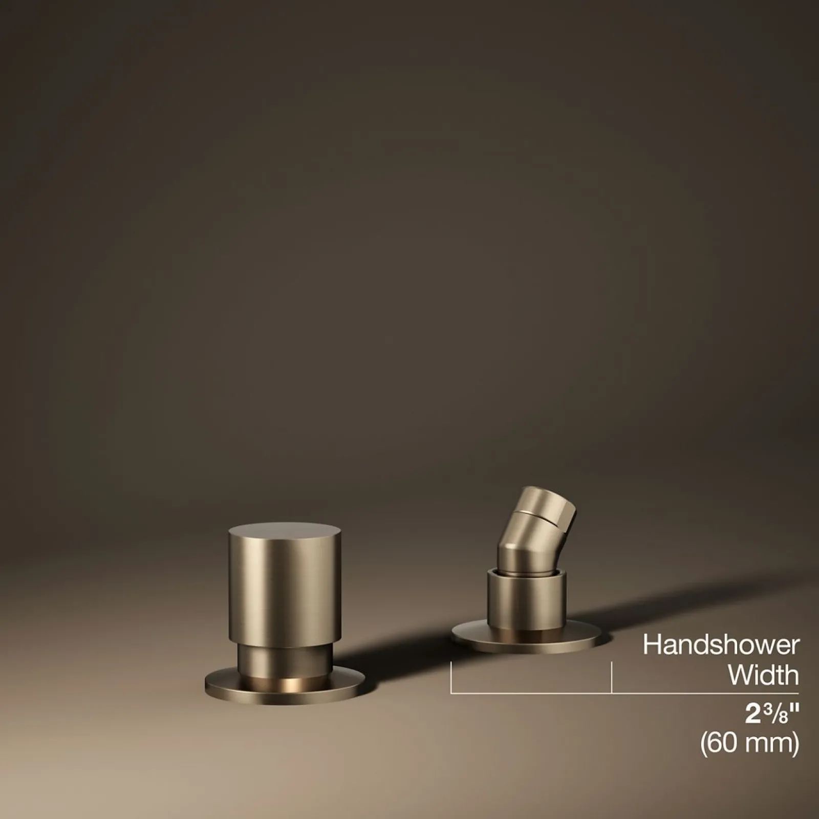 Deck-mount handshower holder and two-way diverter valve^Kohler New