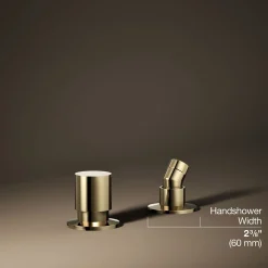 Deck-mount handshower holder and two-way diverter valve^Kohler New
