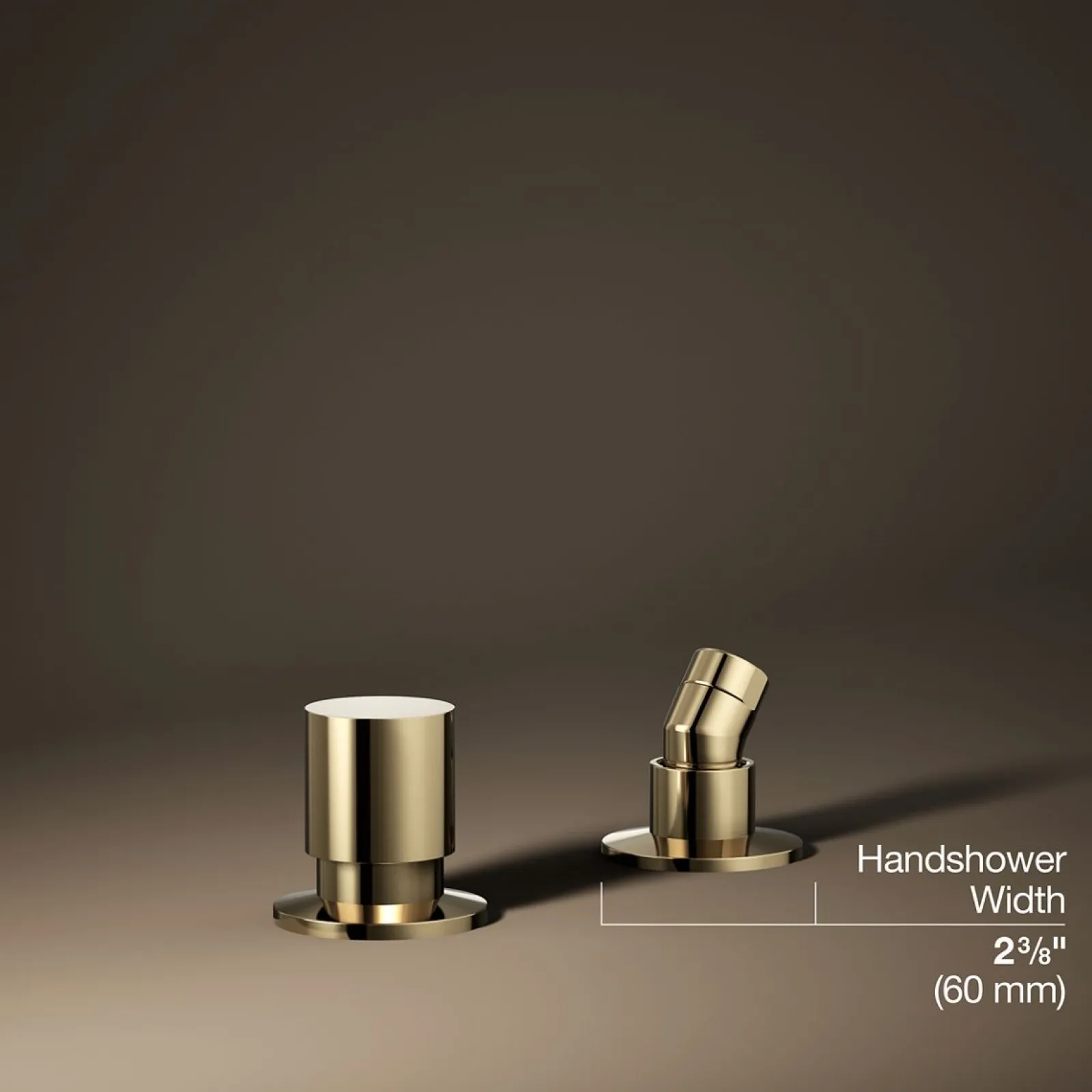 Deck-mount handshower holder and two-way diverter valve^Kohler New