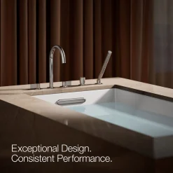 Deck-mount handshower holder and two-way diverter valve^Kohler New