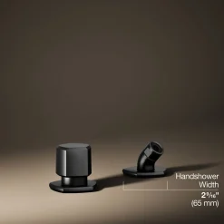 Deck-mount handshower holder and two-way diverter valve^Kohler Online