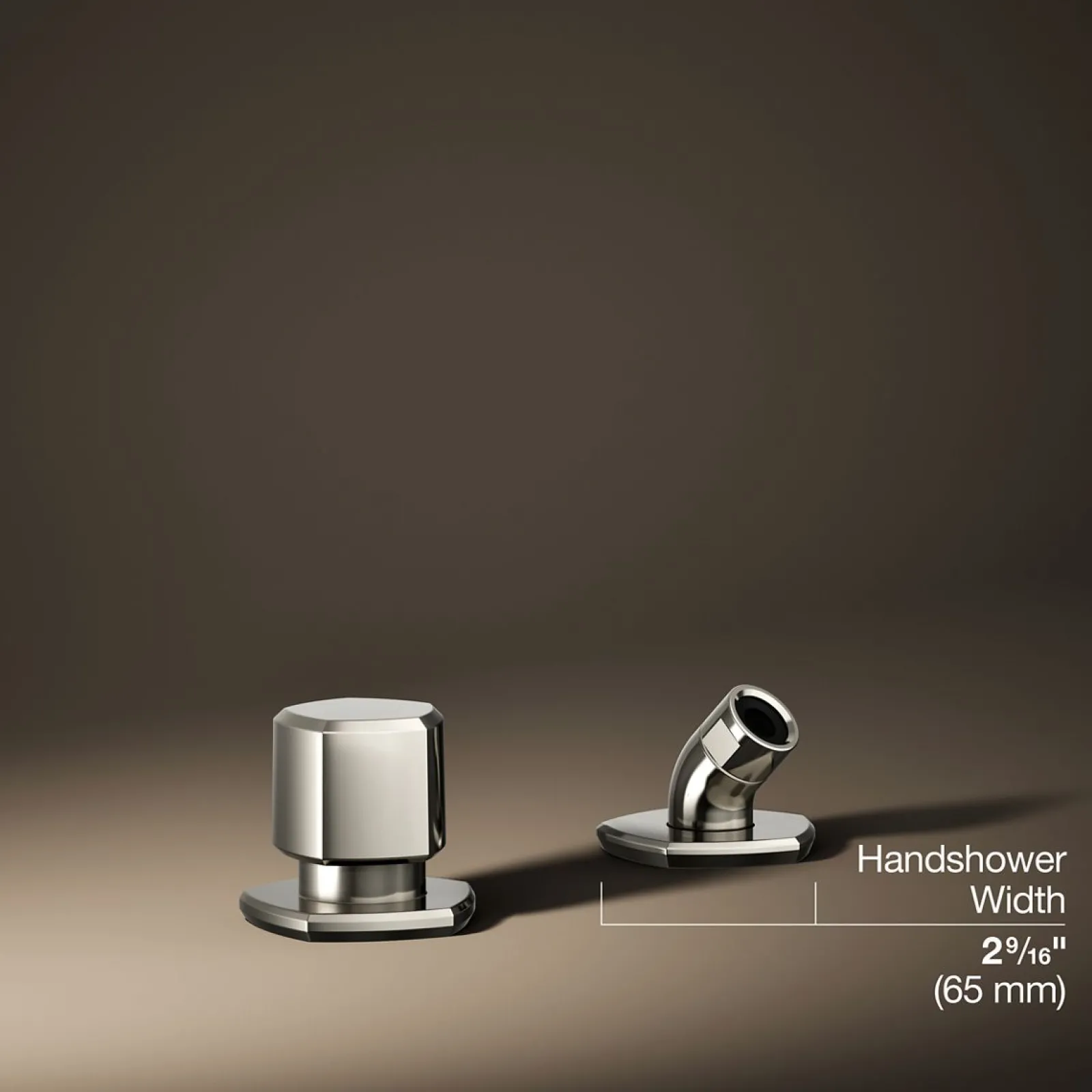 Deck-mount handshower holder and two-way diverter valve^Kohler Online