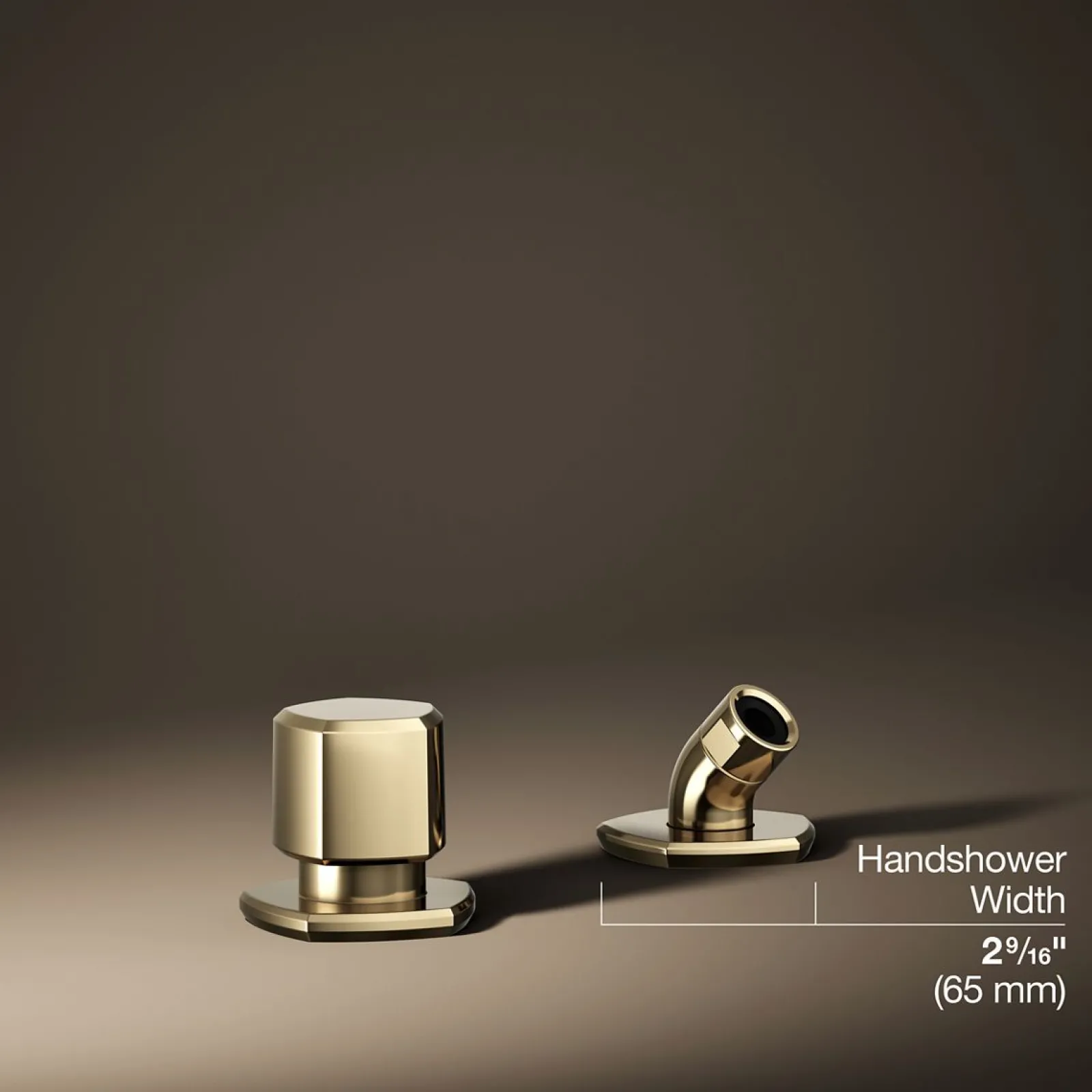 Deck-mount handshower holder and two-way diverter valve^Kohler Online