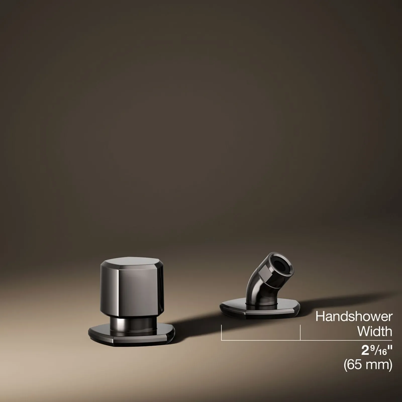 Deck-mount handshower holder and two-way diverter valve^Kohler Online