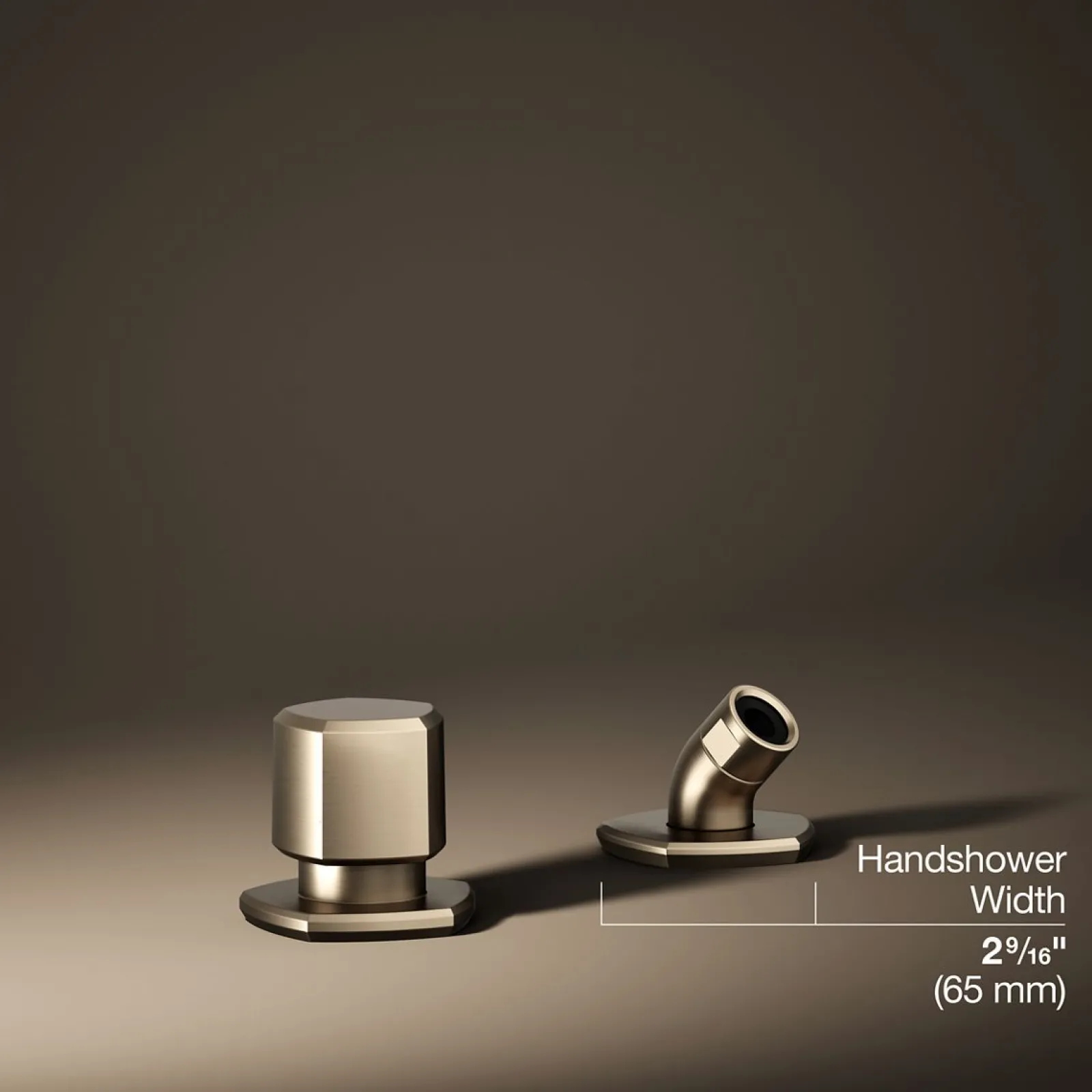Deck-mount handshower holder and two-way diverter valve^Kohler Online