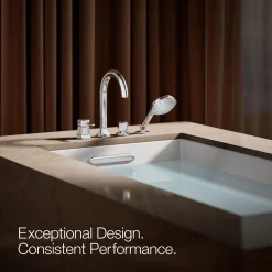Deck-mount handshower holder and two-way diverter valve^Kohler Online