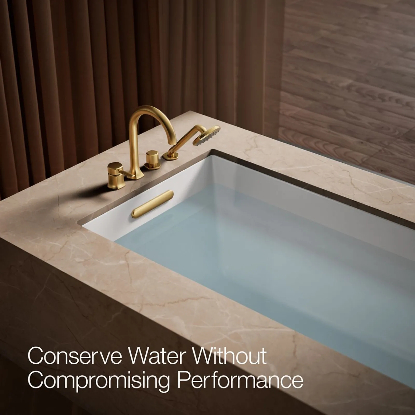 Deck-mount handshower holder and two-way diverter valve^Kohler Online