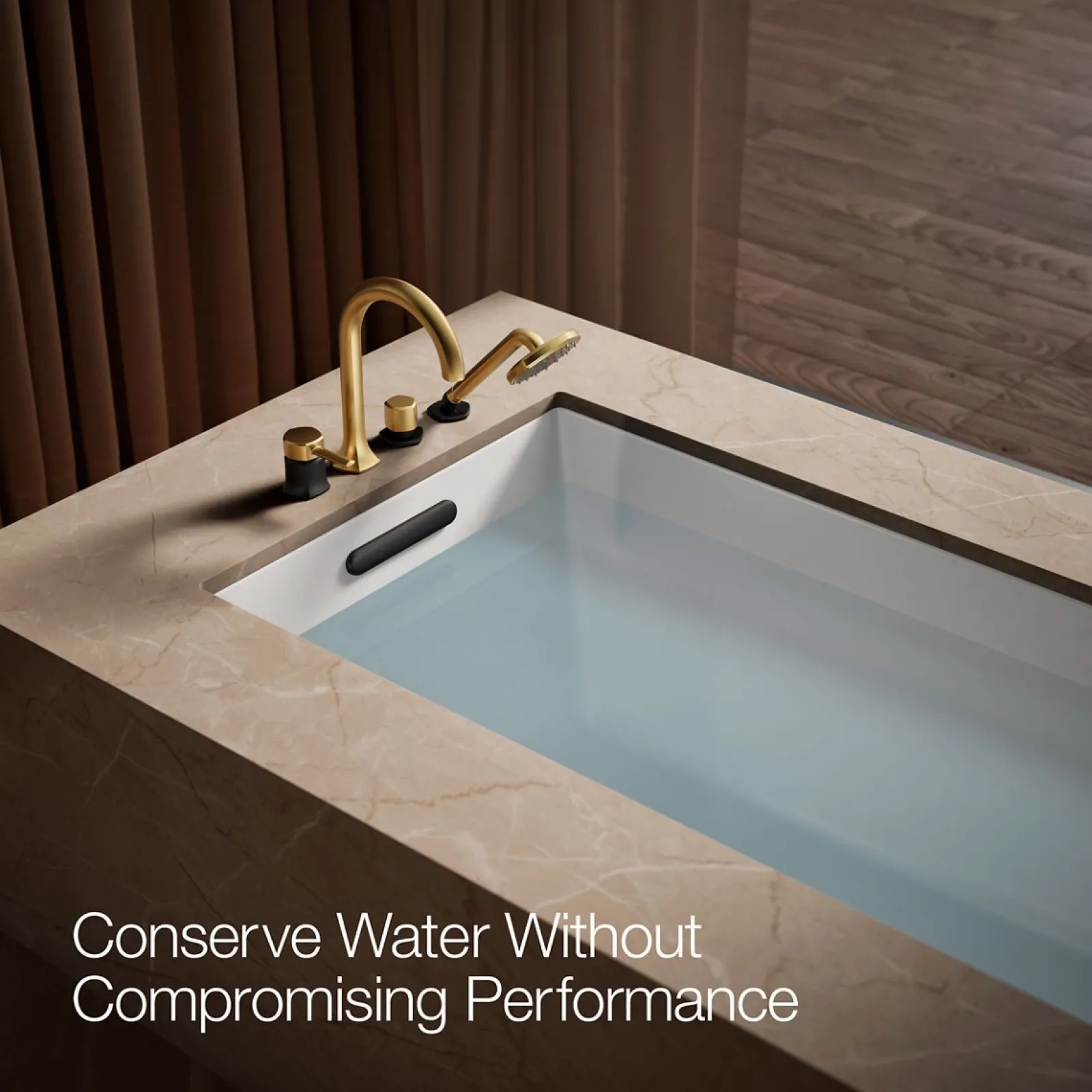 Deck-mount handshower holder and two-way diverter valve^Kohler Online