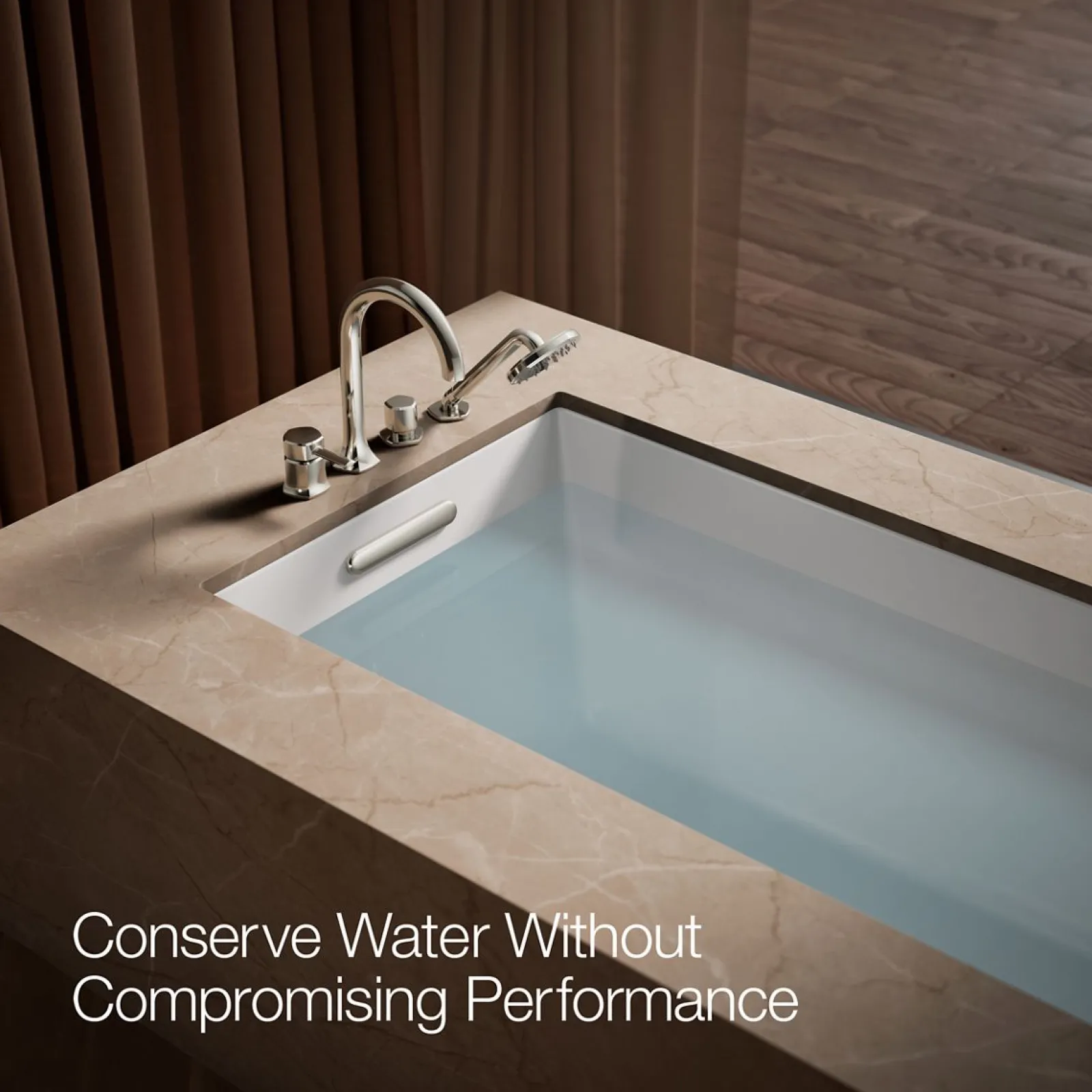 Deck-mount handshower holder and two-way diverter valve^Kohler Online