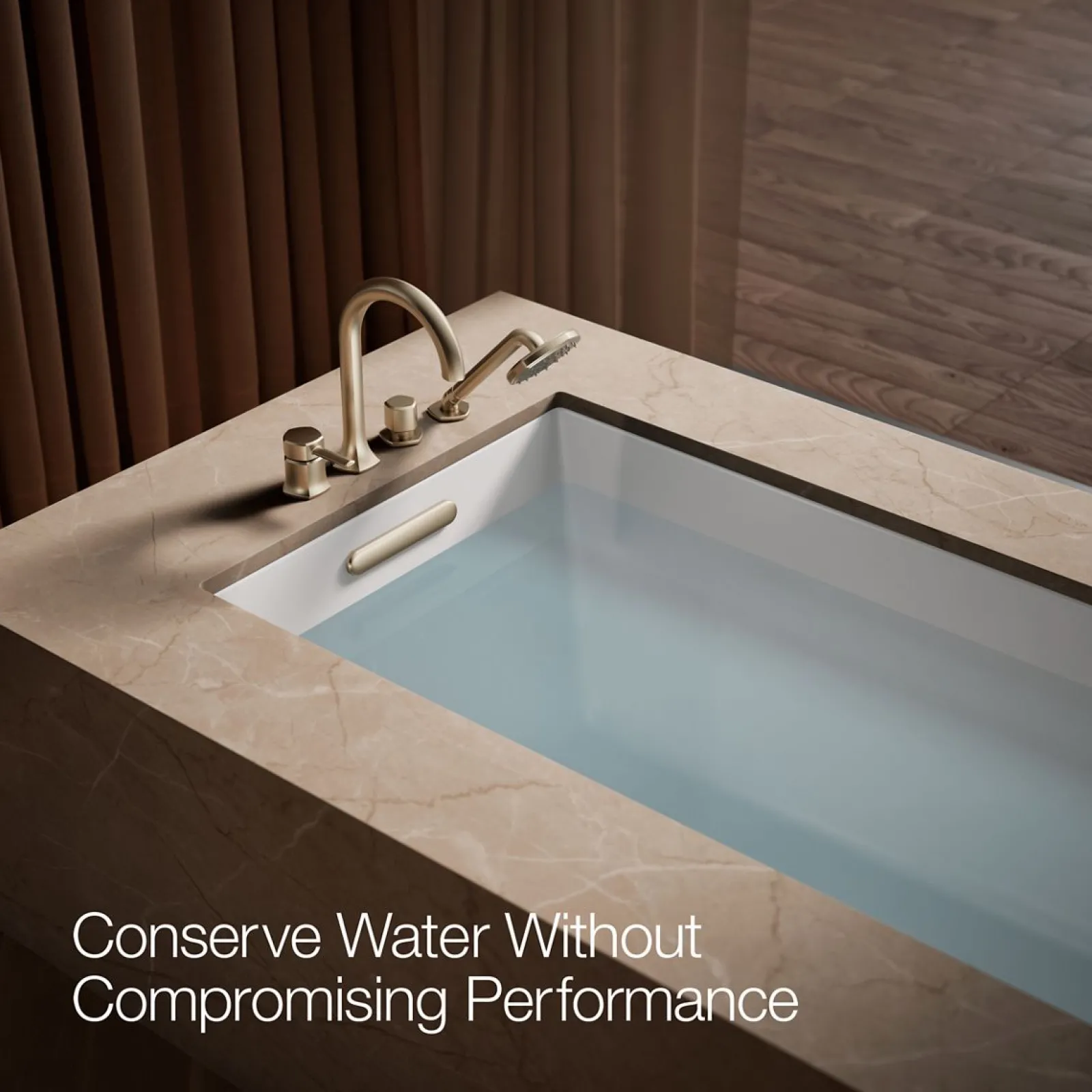 Deck-mount handshower holder and two-way diverter valve^Kohler Online