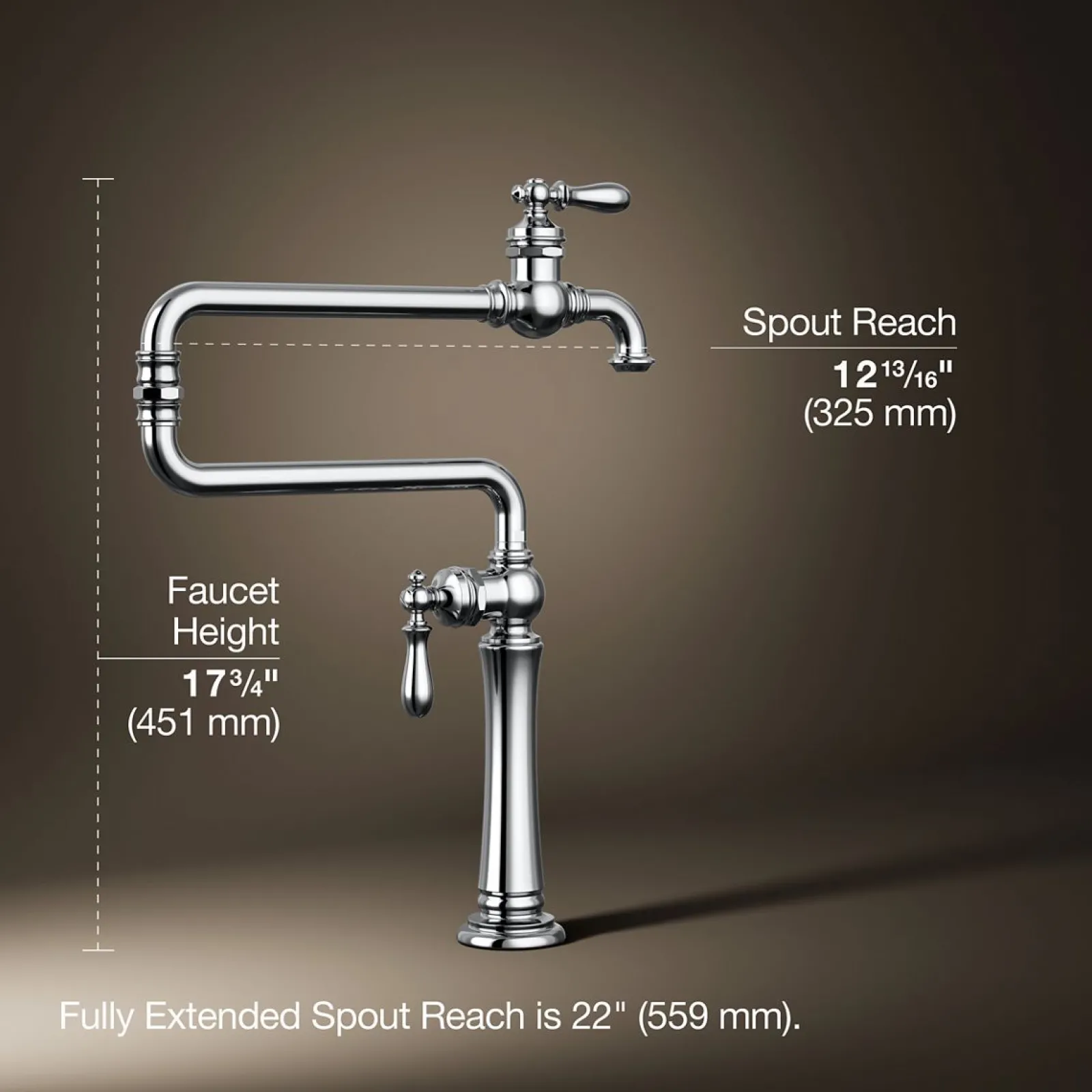 Deck-mount pot filler^Kohler Discount